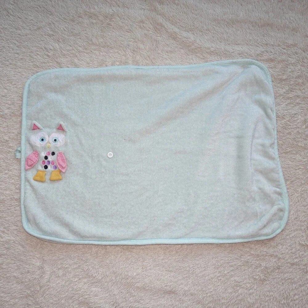 Soft Plush Owl Fleece Blanket for Kids - 32